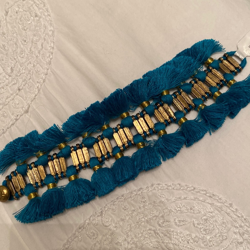 Roberta Roller Rabbit Riona Pom Pom Bracelet